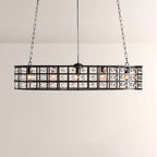 La Cage 5-Light Oval Chandelier-Chandelier-Manorlights