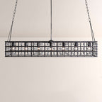 La Cage Rectangular Chandelier-Chandelier-Manorlights