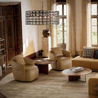 La Cage Round Chandelier-Chandelier-Manorlights