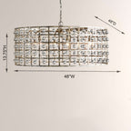 La Cage Round Chandelier-Chandelier-Manorlights