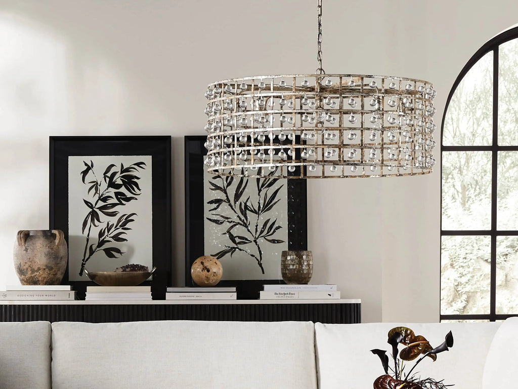 La Cage Round Chandelier-Chandelier-Manorlights