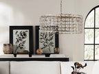 La Cage Round Chandelier-Chandelier-Manorlights