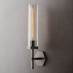 Lambert Hexagonal Grand Wall Sconce 19¼"H-Wall Sconce-Manorlights