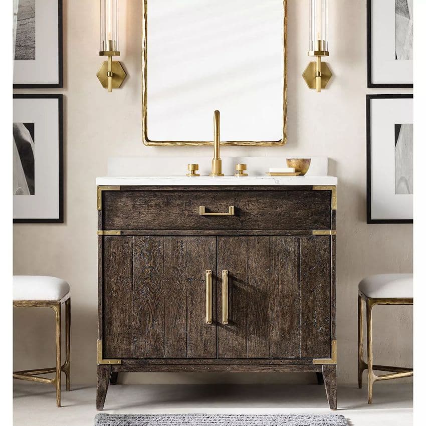 Lambert Hexagonal Grand Wall Sconce 19¼"H