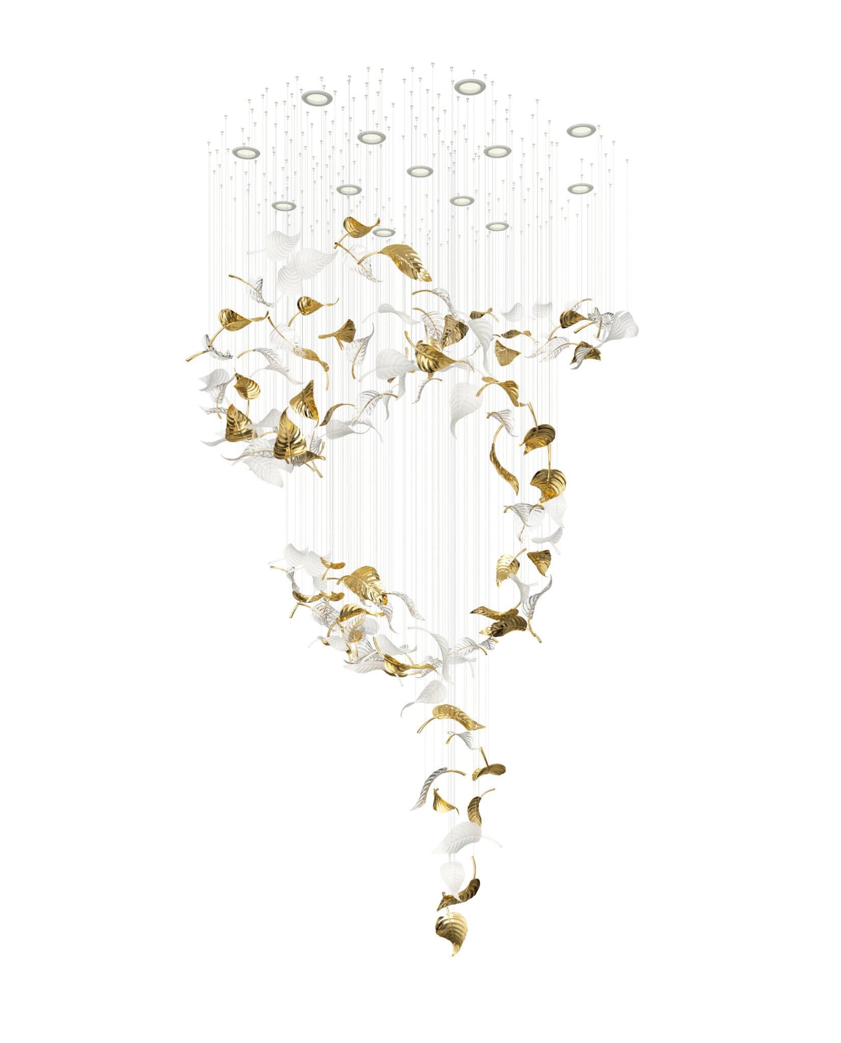 Nature Branch LED Chandelier-Chandelier-Manorlights