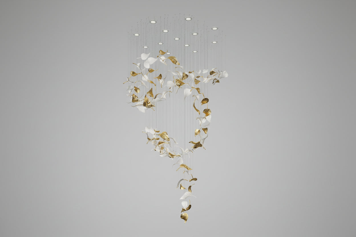Nature Branch LED Chandelier-Chandelier-Manorlights