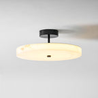 Luma Linen Drum Ceiling Light - Vakkerlight