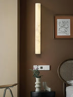 Luminara Alabaster Wall Sconce-Wall lamp-Manorlights