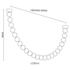 Strand Necklace Chandelier-Chandelier-Manorlights