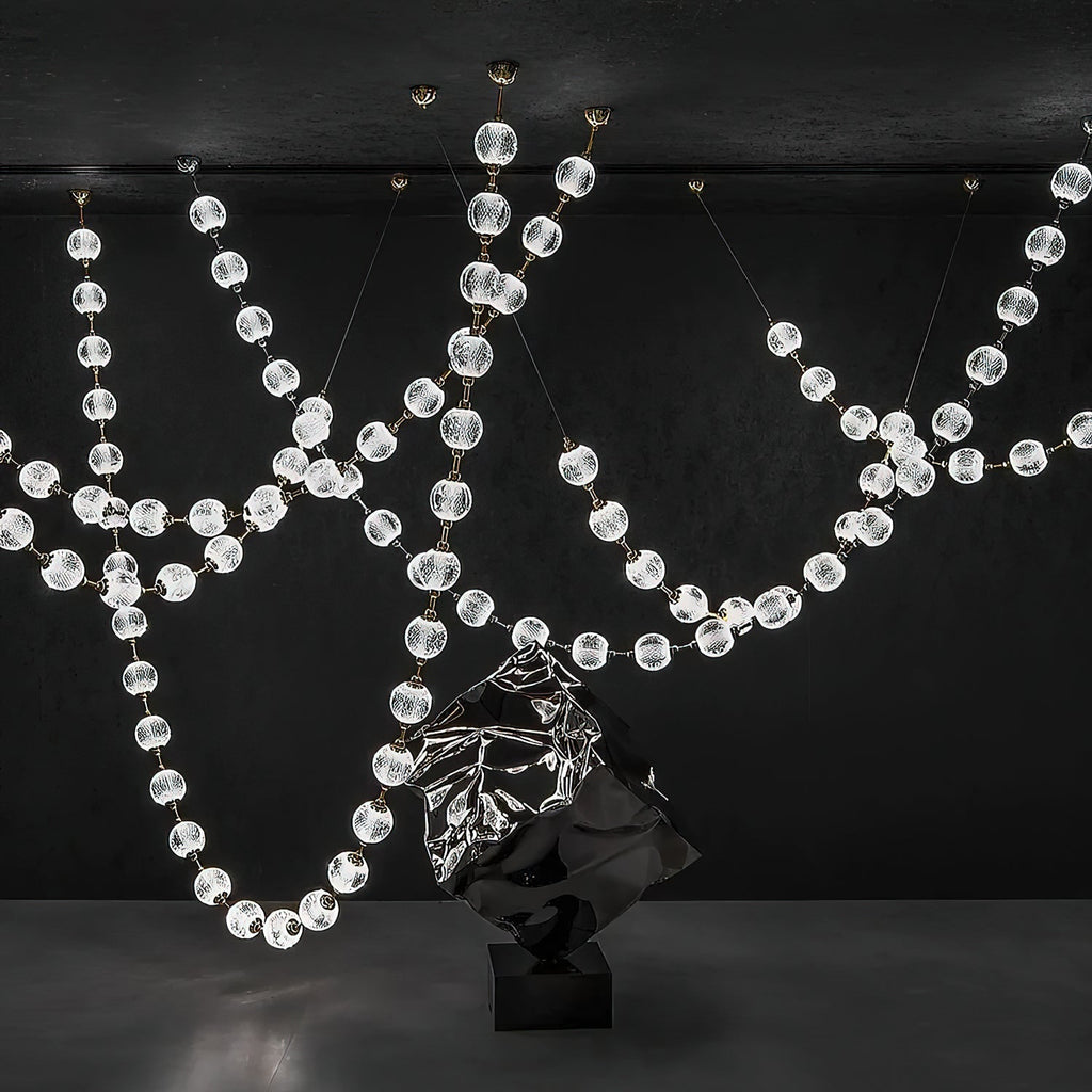 Strand Necklace Chandelier-Chandelier-Manorlights