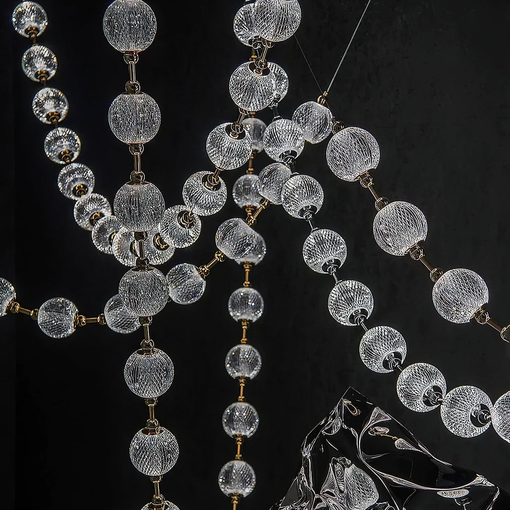 Strand Necklace Chandelier-Chandelier-Manorlights