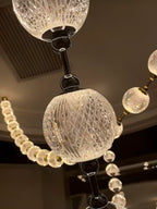 Strand Necklace Chandelier-Chandelier-Manorlights