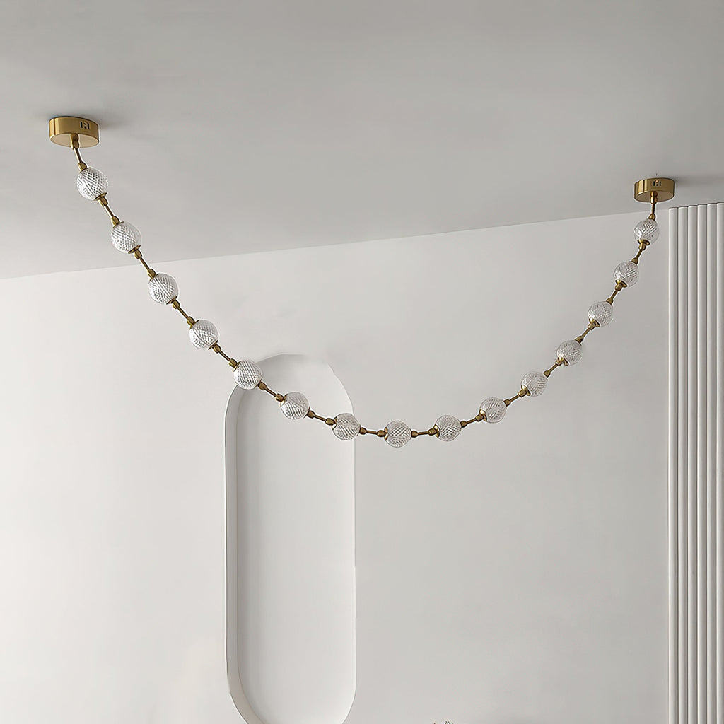 Strand Necklace Chandelier-Chandelier-Manorlights