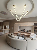 Strand Necklace Chandelier-Chandelier-Manorlights