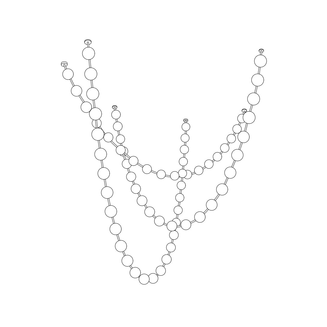 Strand Necklace Chandelier-Chandelier-Manorlights