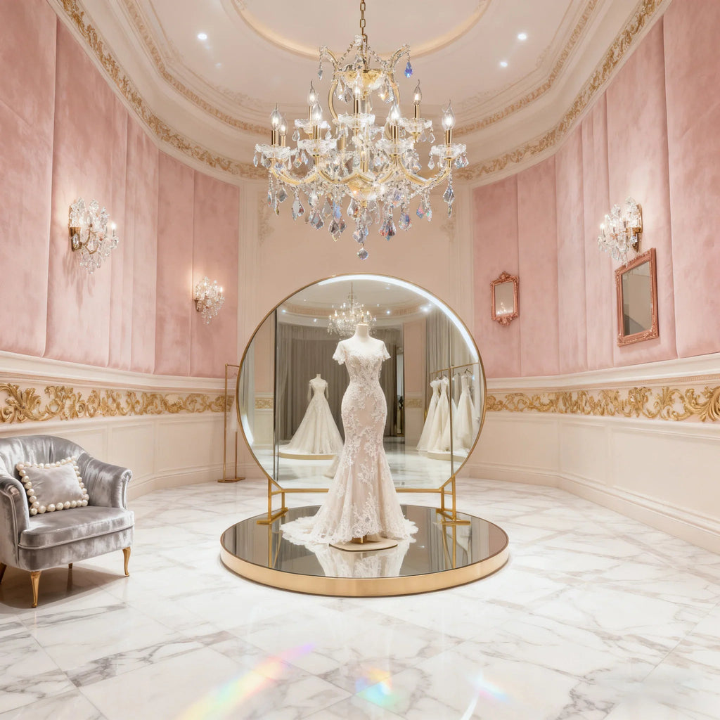 26'' Wide Gold Chandelier Light 9 Lights Maria Theresa Crystal Chandelier MT01L9G-吊灯-Manorlights