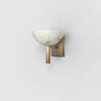 Alabaster Bedside Wall Sconce-Manorlights