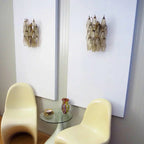 Murano Poliedri Smoked Glass Wall Sconces 9.8"-Wall Sconces-Manorlights