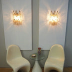 Murano Poliedri Smoked Glass Wall Sconces 9.8"-Wall Sconces-Manorlights