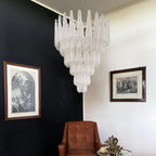 Exquisite Murano Glass Dewdrop Chandelier-Chandelier-Manorlights