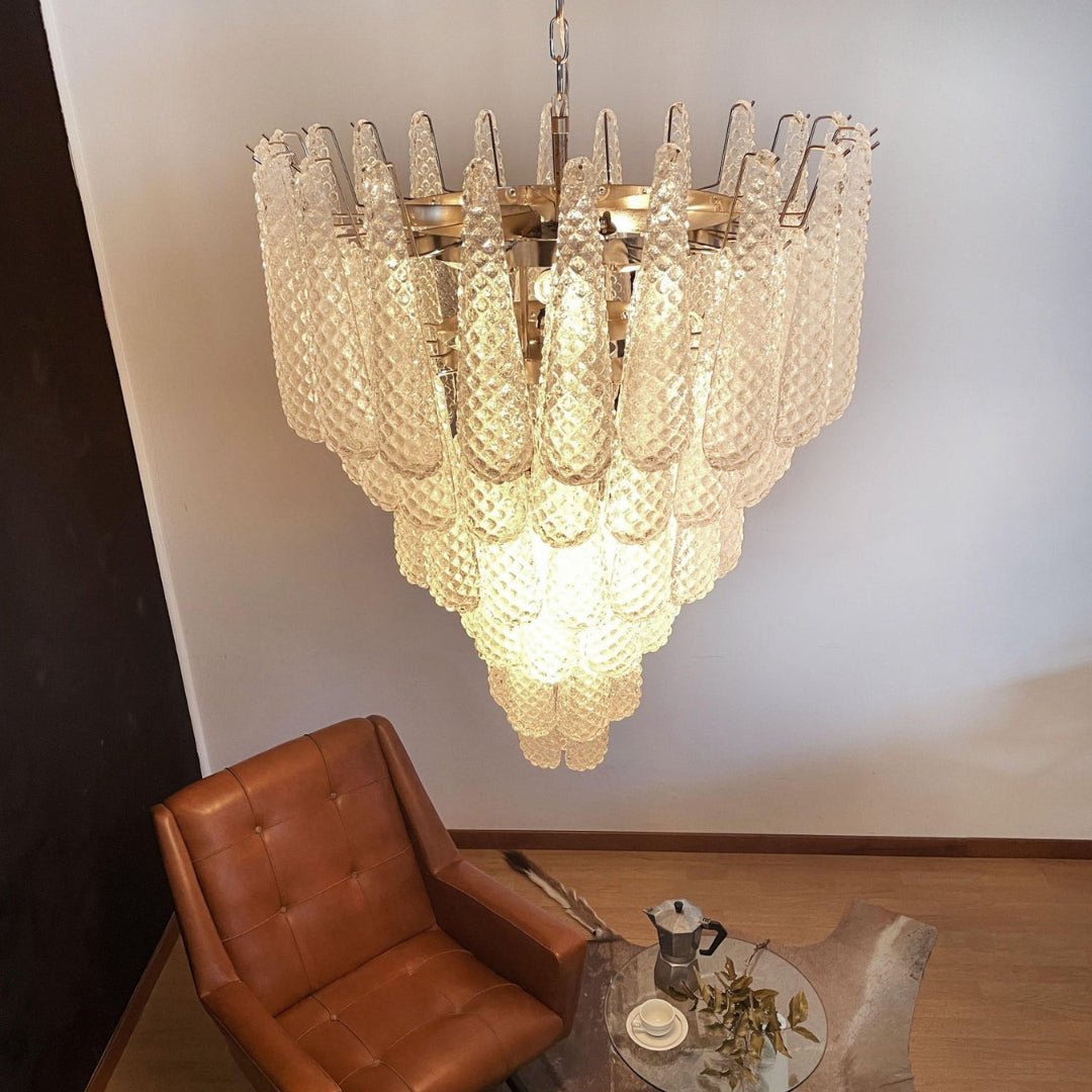 Exquisite Murano Glass Dewdrop Chandelier-Chandelier-Manorlights