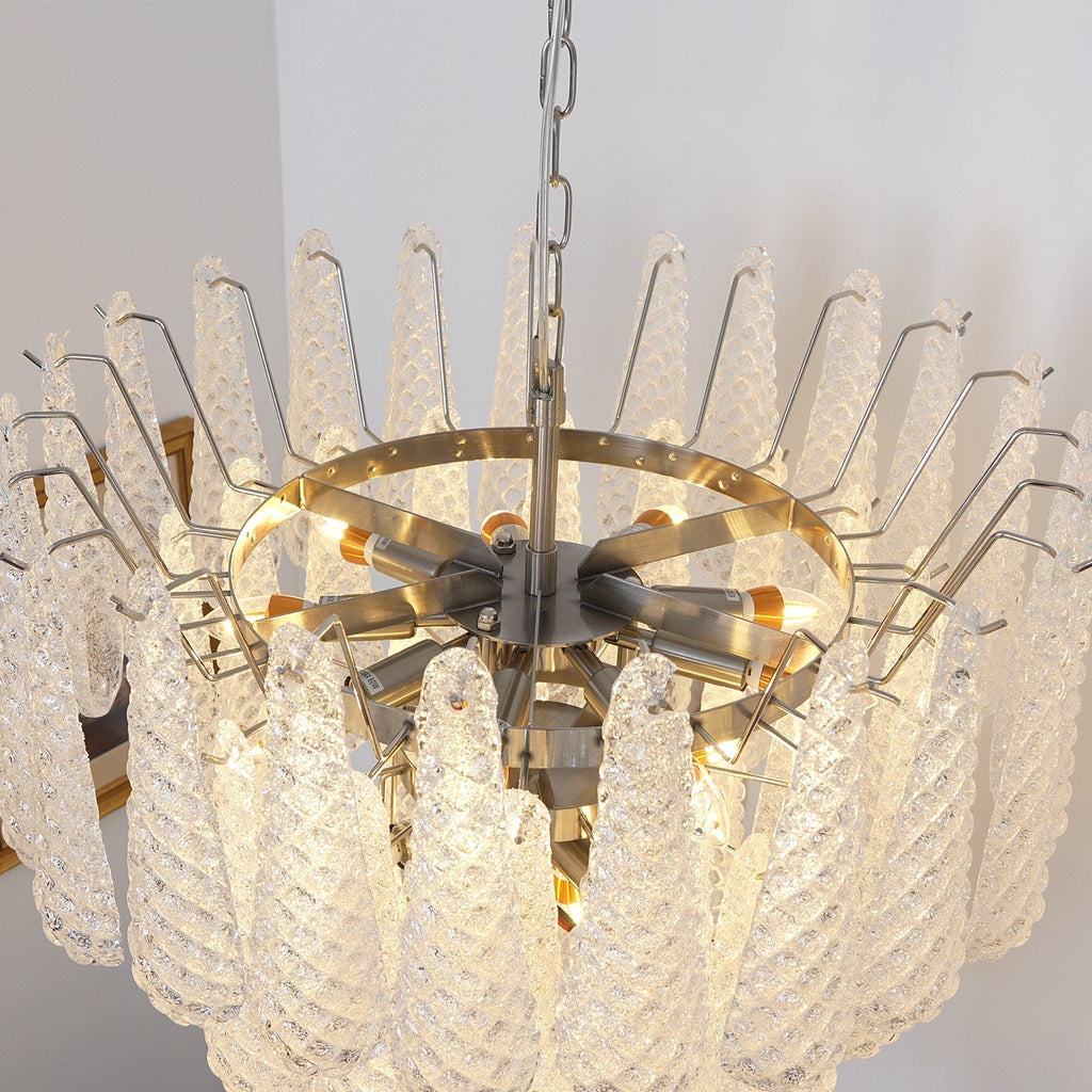 Exquisite Murano Glass Dewdrop Chandelier-Chandelier-Manorlights