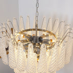 Exquisite Murano Glass Dewdrop Chandelier-Chandelier-Manorlights