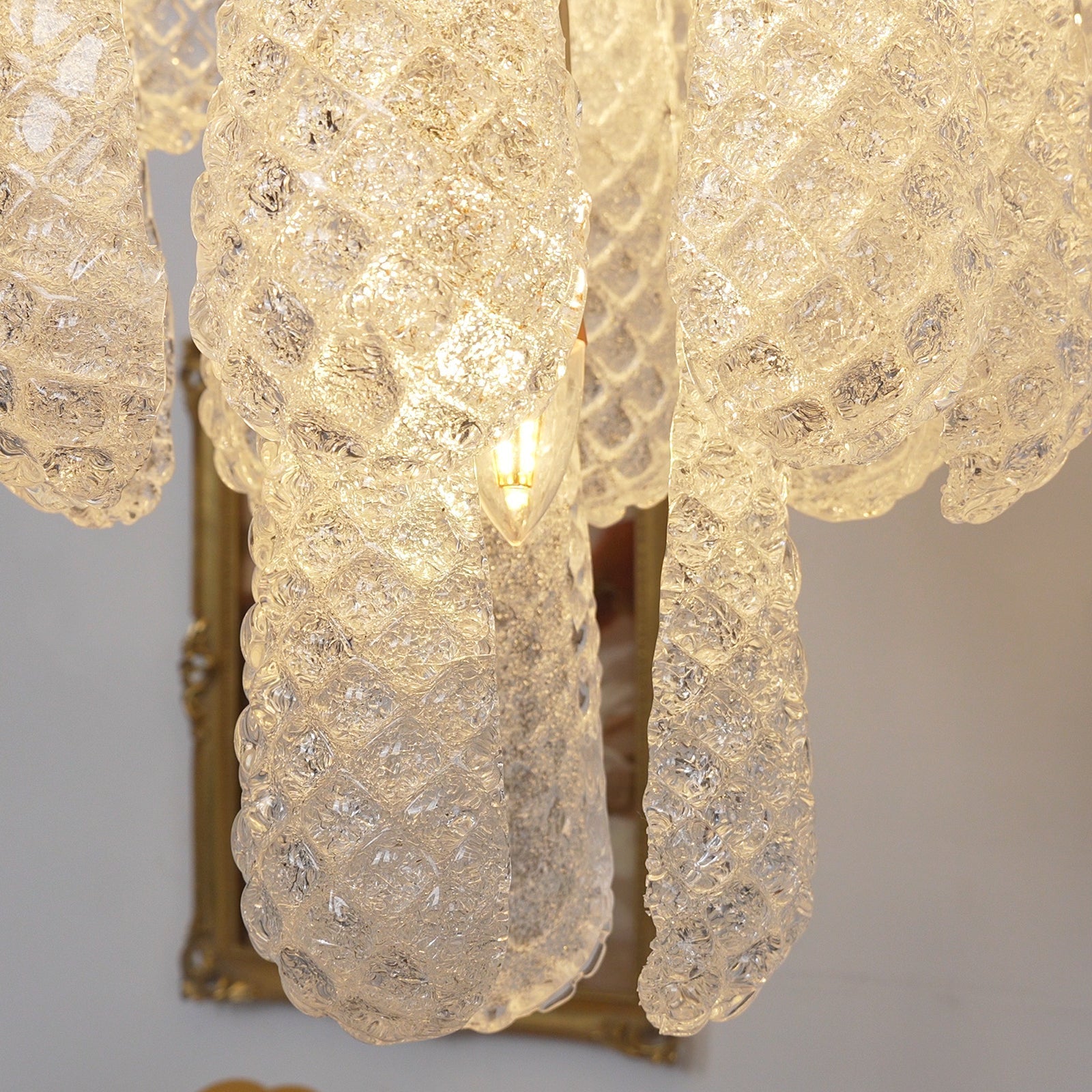 Exquisite Murano Glass Dewdrop Chandelier-Chandelier-Manorlights