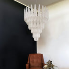 Exquisite Murano Glass Dewdrop Chandelier-Chandelier-Manorlights