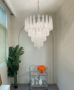 Exquisite Murano Glass Dewdrop Chandelier-Chandelier-Manorlights