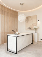 Clear Geode Quartz Crystal Ball Modern Pendant Light-现代灯-Manorlights