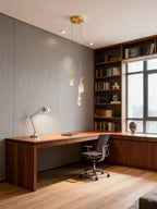 3 Rock Crystal Short-eggplants Modern LED Pendant Light-现代灯-Manorlights