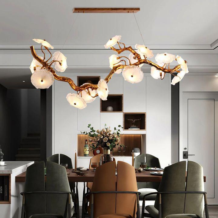 Nenufar Blooming Chandelier by Manor Lights