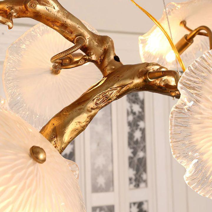 Nenufar Blooming Chandelier by Manor Lights
