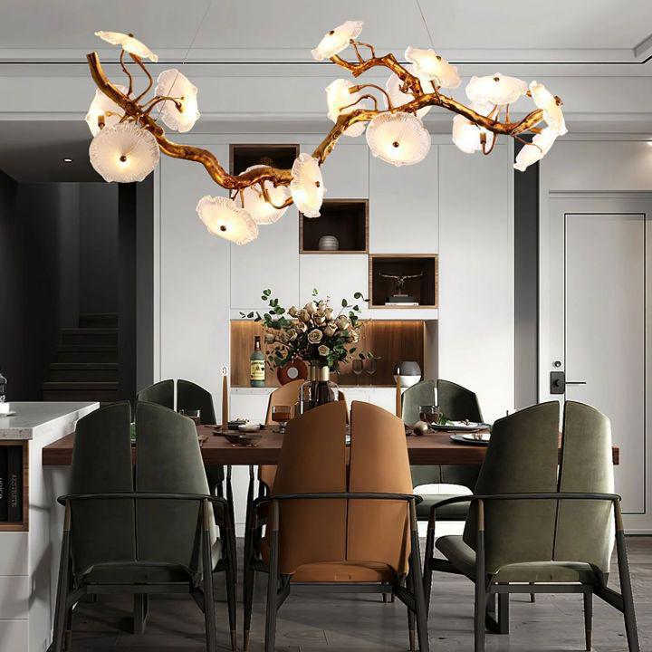 Nenufar Blooming Chandelier by Manor Lights