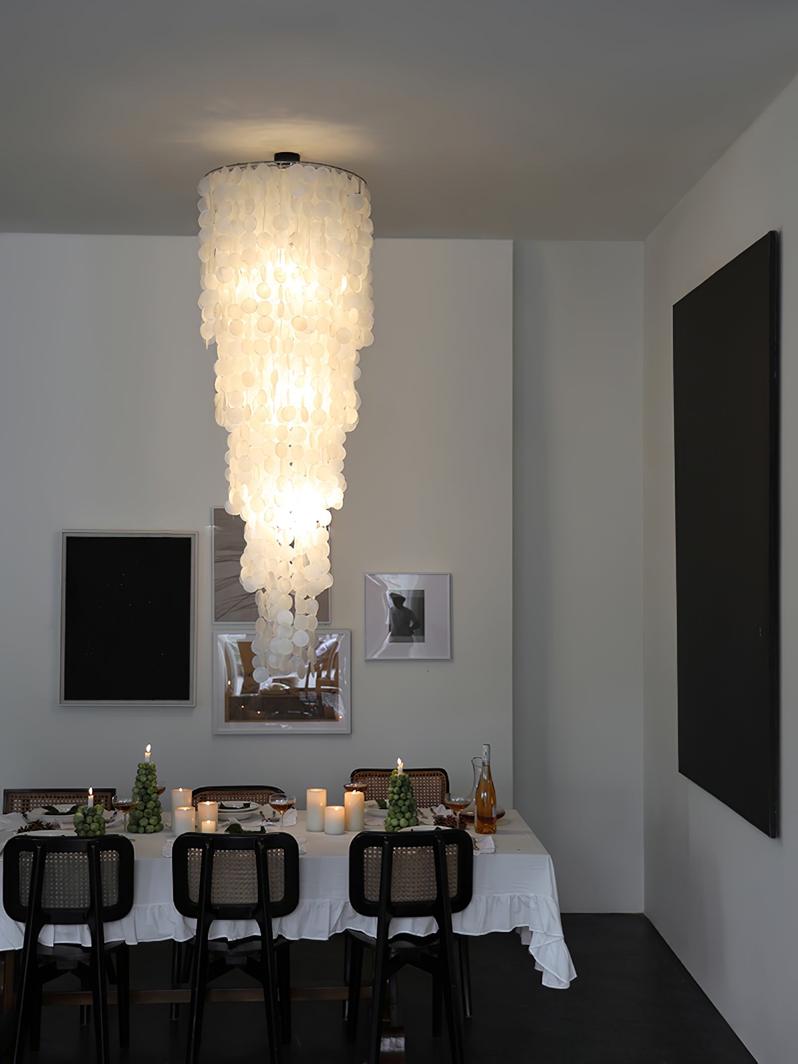 Modern Nerida Shell Chandelier-Chandelier-Manorlights