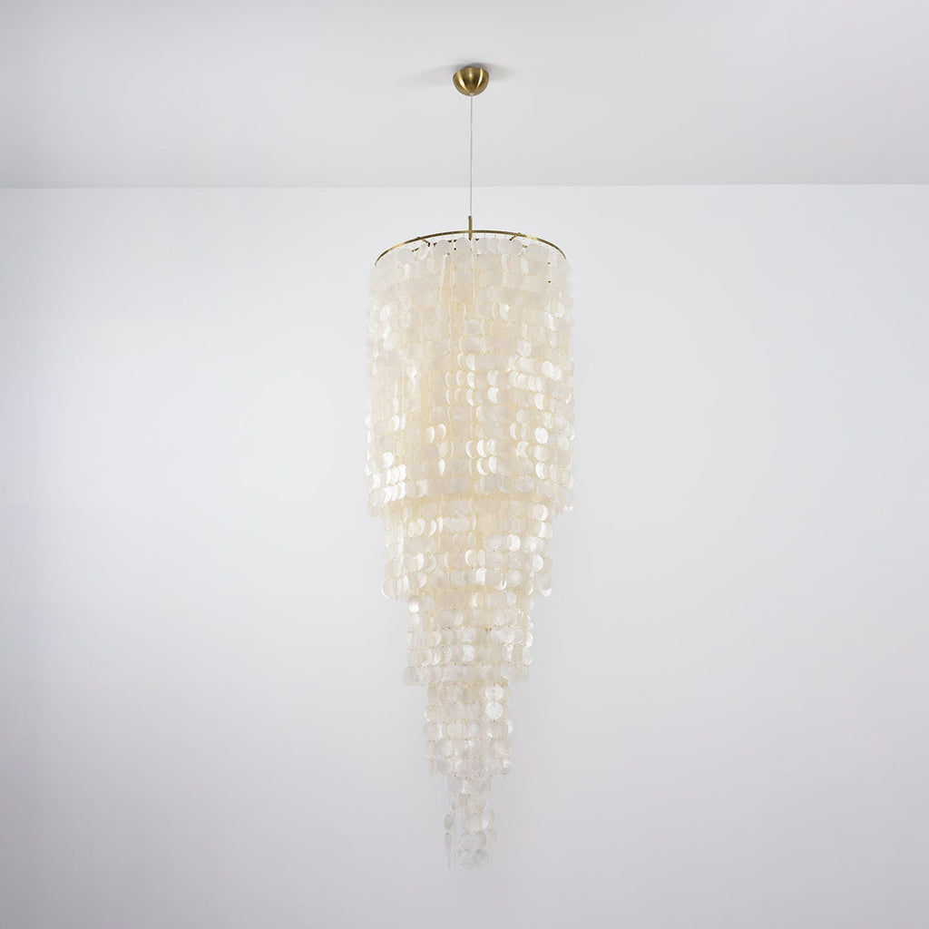 Modern Nerida Shell Chandelier-Chandelier-Manorlights