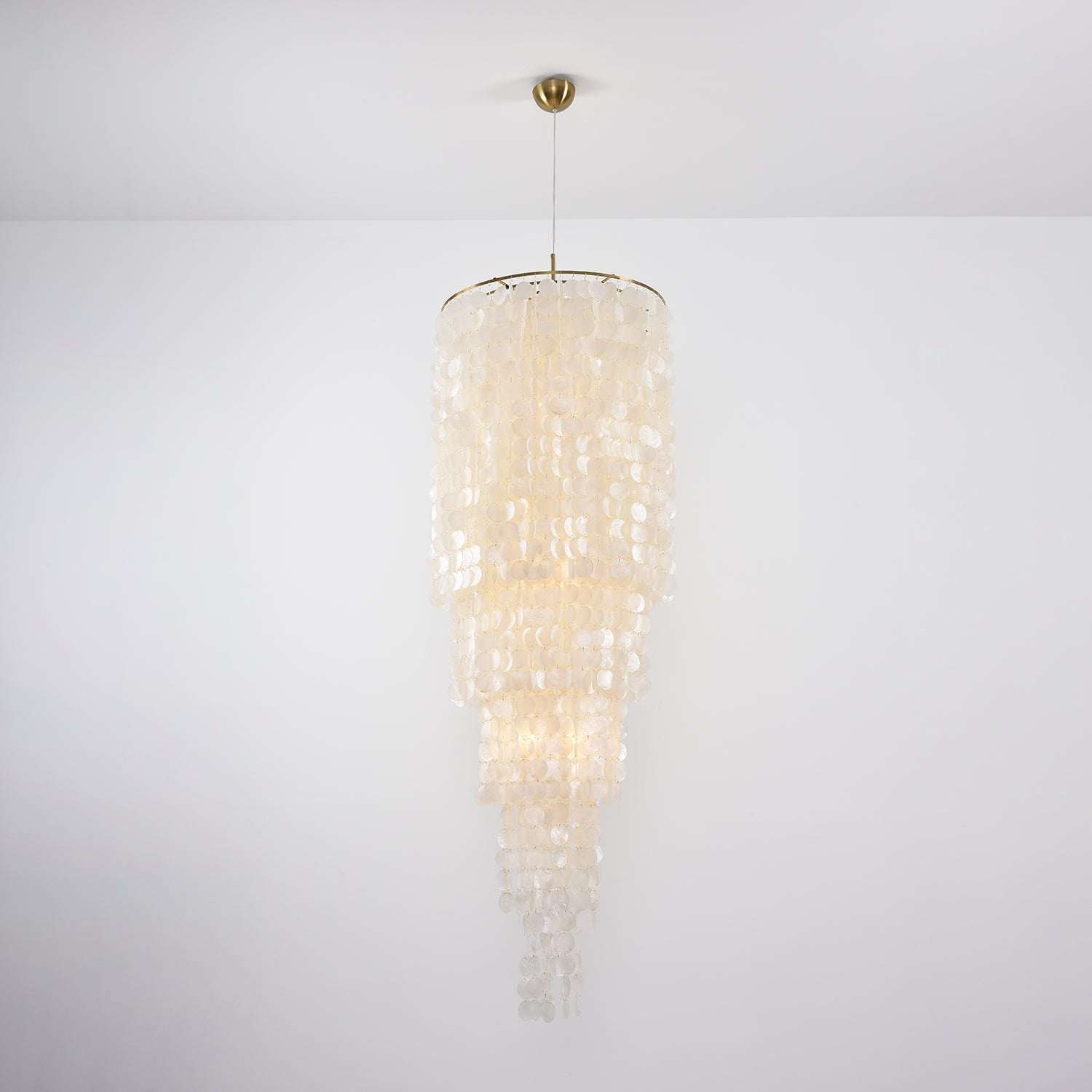 Modern Nerida Shell Chandelier-Chandelier-Manorlights