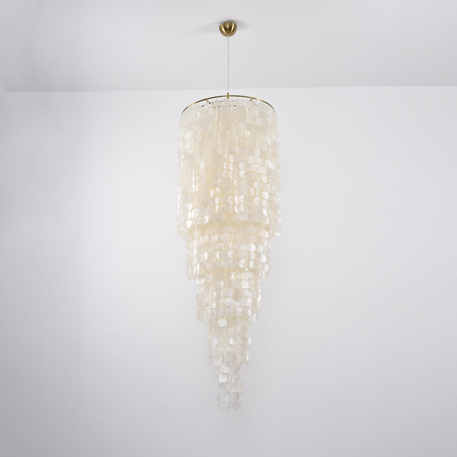 Modern Nerida Shell Chandelier-Chandelier-Manorlights