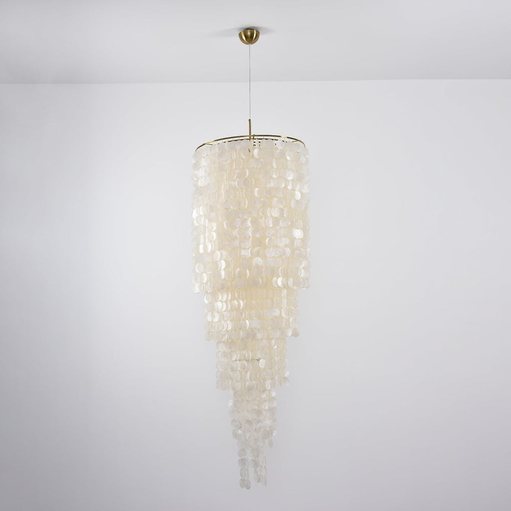 Modern Nerida Shell Chandelier-Chandelier-Manorlights