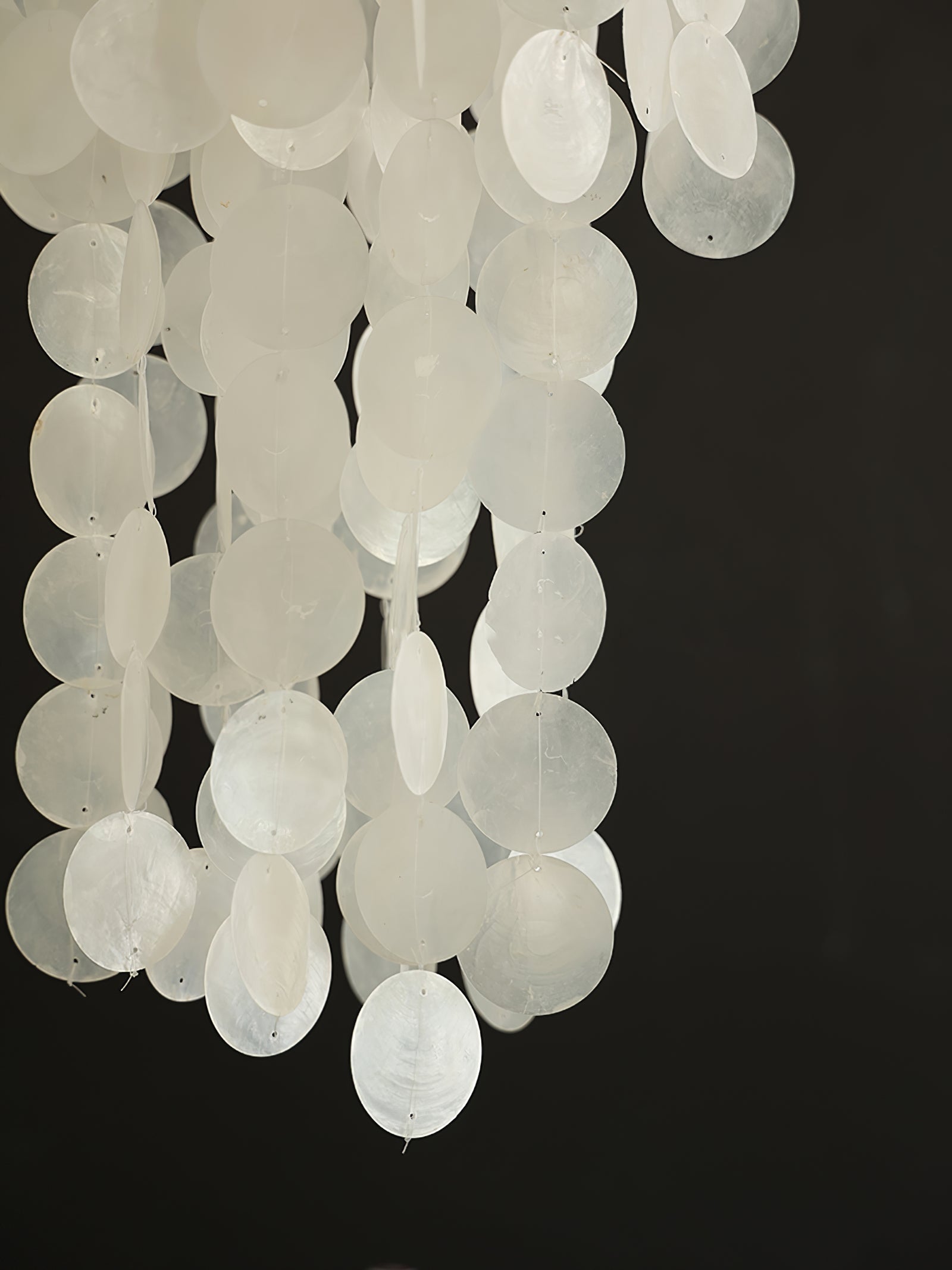 Modern Nerida Shell Chandelier-Chandelier-Manorlights