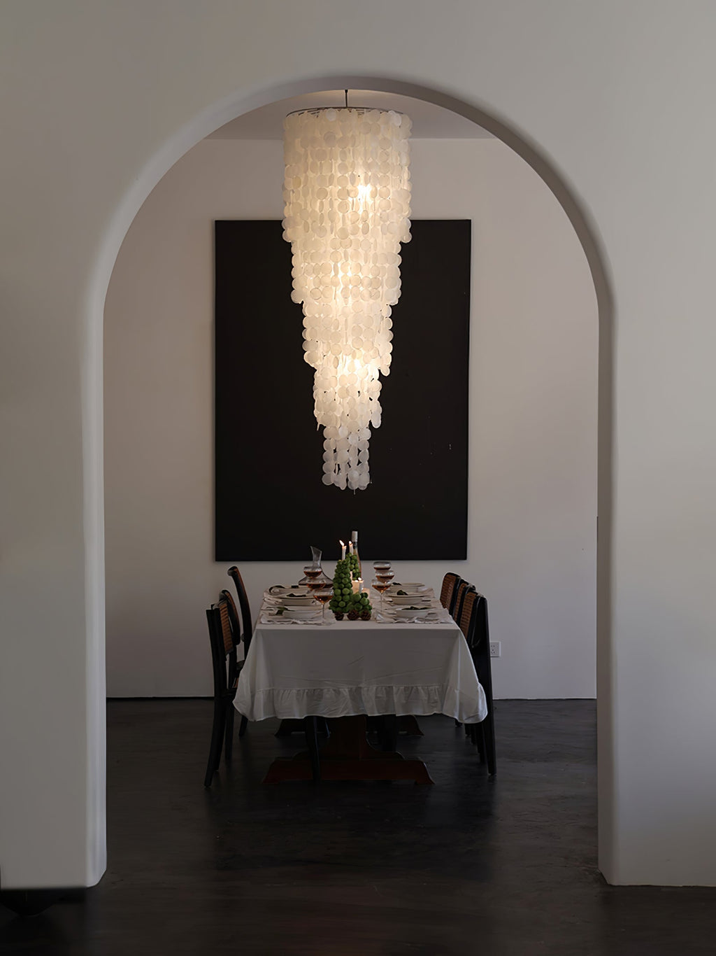 Modern Nerida Shell Chandelier-Chandelier-Manorlights