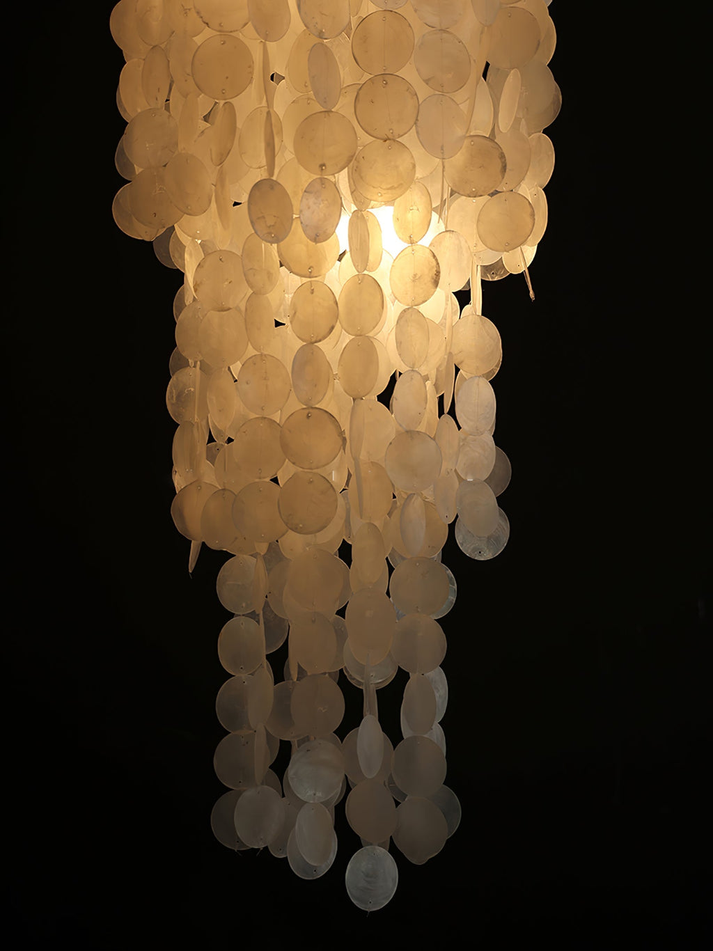 Modern Nerida Shell Chandelier-Chandelier-Manorlights
