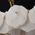 Usmisa Alabaster Chain Linear Chandelier-Chandelier-Manorlights