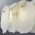 Nauns Alabaster Round Chandelier-Chandelier-Manorlights