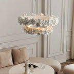 Luxury Blooming Flower Ring Chandelier