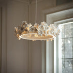 Luxury Blooming Flower Ring Chandelier