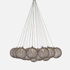 Planet Cluster Chandelier-Chandelier-Manorlights