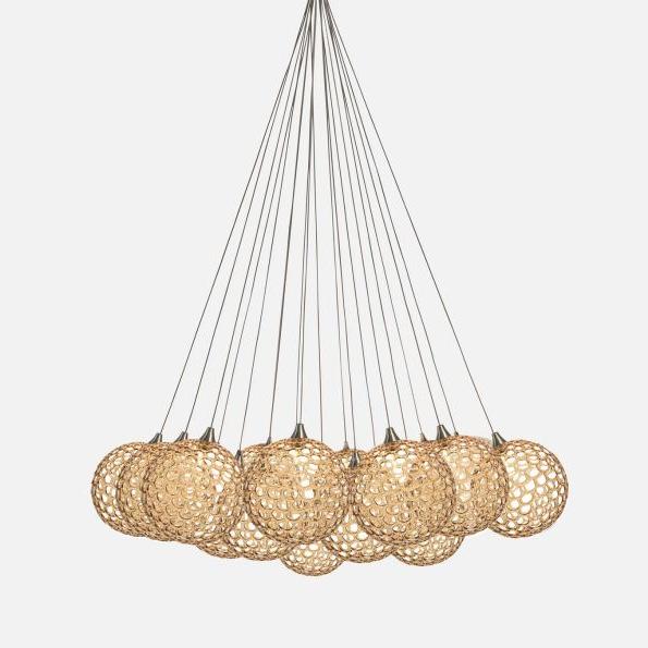 Planet Cluster Chandelier-Chandelier-Manorlights