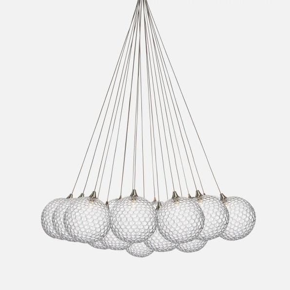 Planet Cluster Chandelier-Chandelier-Manorlights